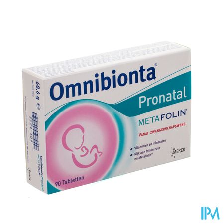 Omnibionta Pronatal Metafolin Comp 90