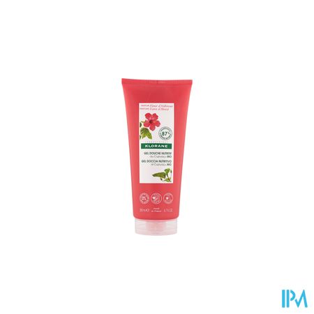 Klorane Lichaam Douchegel Hibiscusbloem 200ml Nf 2