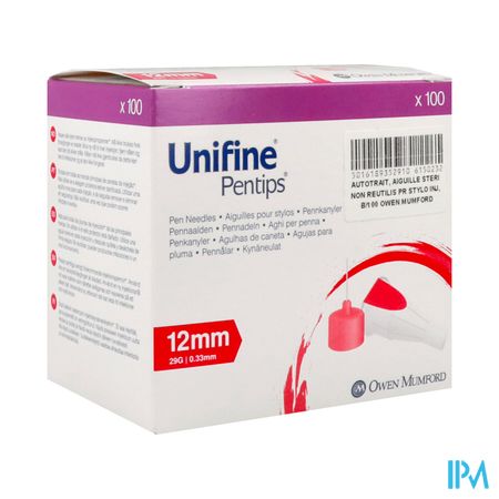 Unifine Pentips Pennaald 29g 12mm 100 An3529