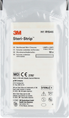 Steri-strip 3m Steril 6,0mmx100mm 1x10 1546p-1 6