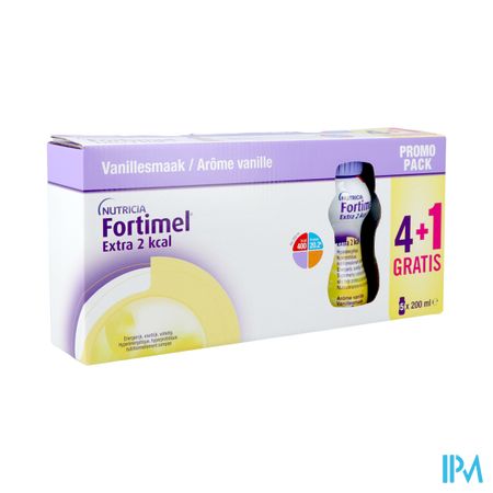 Fortimel Extra Vanille 2kcal Promopack 4+1 5x200ml