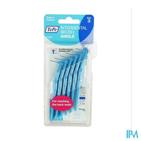 Tepe Angle Interdental Ragers Blue 0,6mm 6 154640