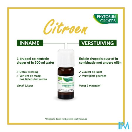 Phytosun Citroen Fr-bio-01 10ml 11
