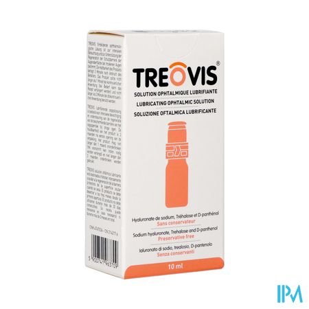 Treovis Lubrifierende Oogoplossing 10ml