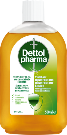 Dettolpharma Vloeibare Desinfectiemid.oppervlak 1l 2