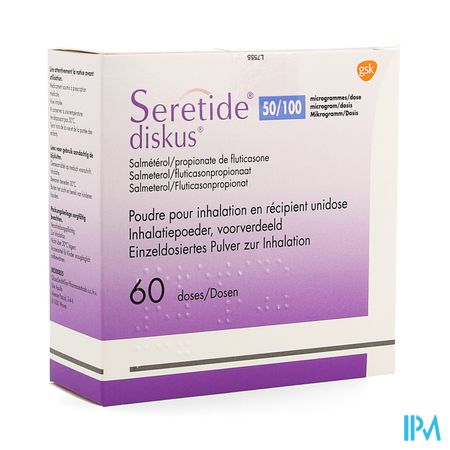 Seretide Diskus Dos 60 50mcg/100mcg