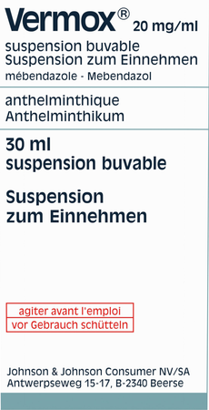 Vermox Susp 30ml 2% 1