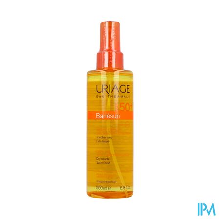 Uriage Bariesun Droge Olie Ip50+ Z/alc Gev.h 200ml 1