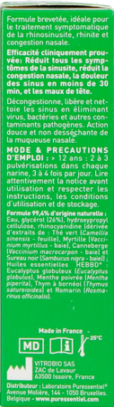 Puressentiel Ademhal.sinus Expr.neusspray Bio 15ml 6