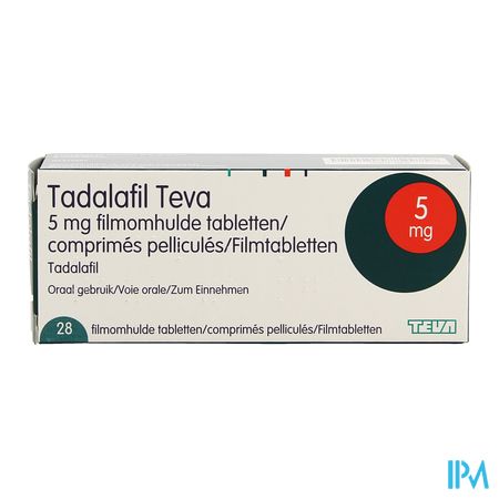 Tadalafil Teva Comp Pell 28 X 5,0mg 4