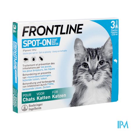 Frontline Spot On Chat Pipet 3x0,50ml