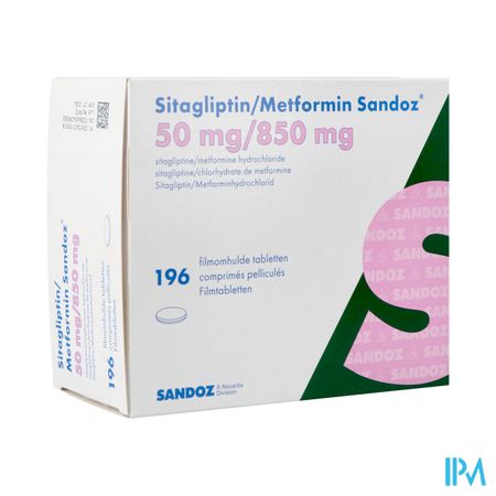 Sitagliptin Metformin Sand. 50/ 850mg Film.tabl196