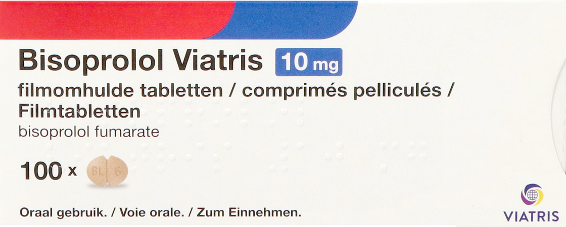 Bisoprolol Viatris 10mg Tabl 100 4