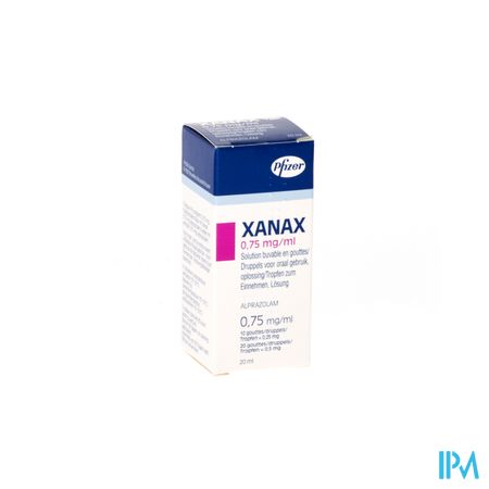 Xanax Gutt 0,75mg/ml 20ml