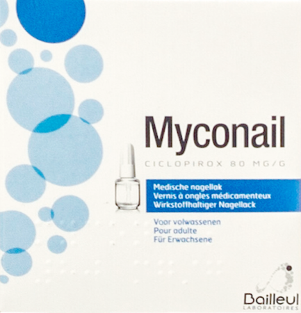 Myconail 80mg/g Medische Nagellak Fl 6,6ml 2