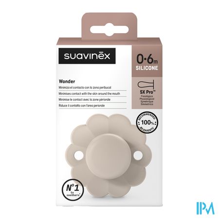 Suavinex Wonder Soother Sili.rev. 0-6m Mauve Chalk 1