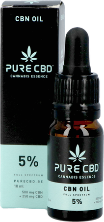 Pure Cbd 250mg Cbn 500mg Oil Full Spectrum 5% 10ml 5