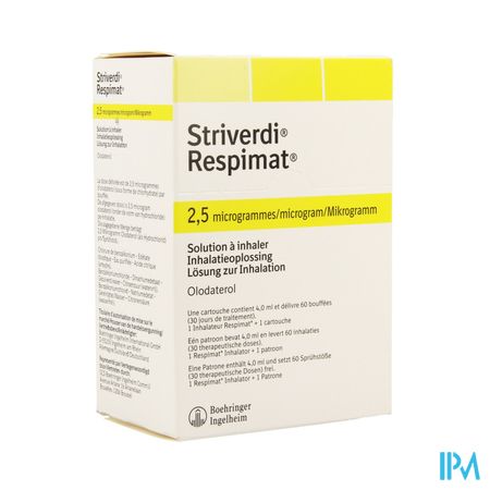 Striverdi Respimat 2,5mcg Inhaler 1+1 Patroon