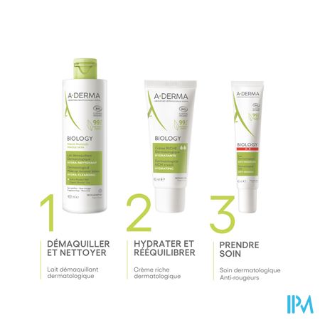 Aderma Biology Micellaire Melk Dermatolog. 200ml 11