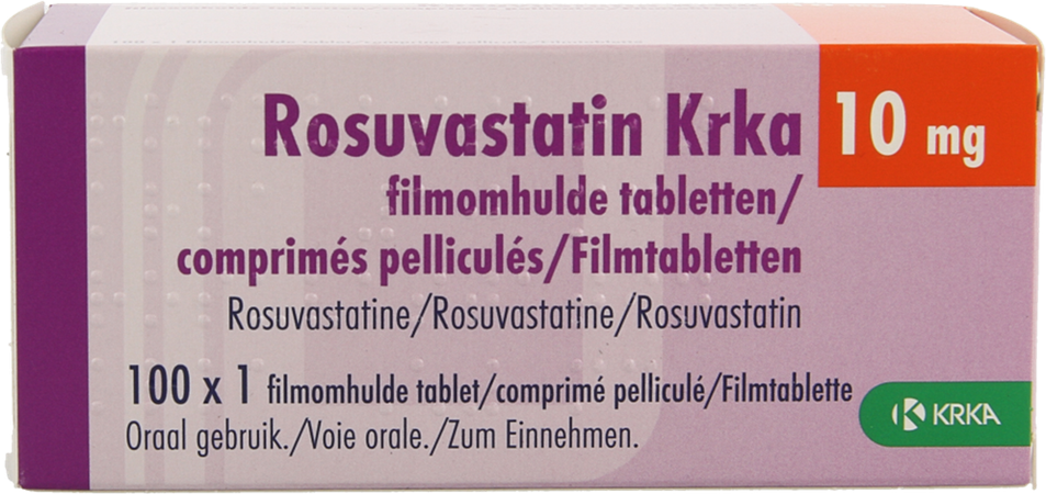 Rosuvastatin Hcs 10mg Comp Pell 100 X 10mg 1