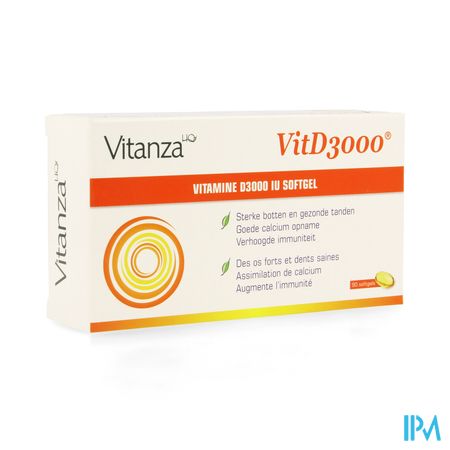 Vitanza Hq Vit D3000 Comp 90