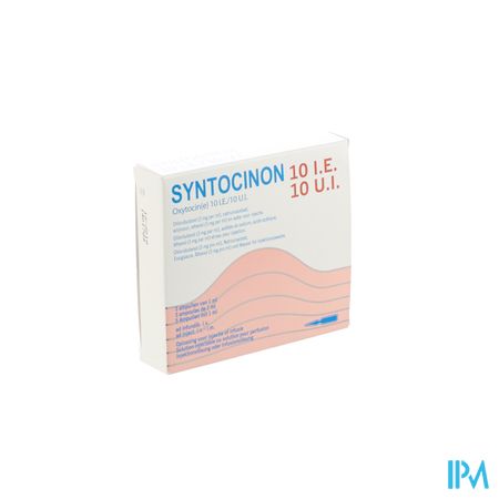 Syntocinon Amp 5 X 10 Ui/1ml