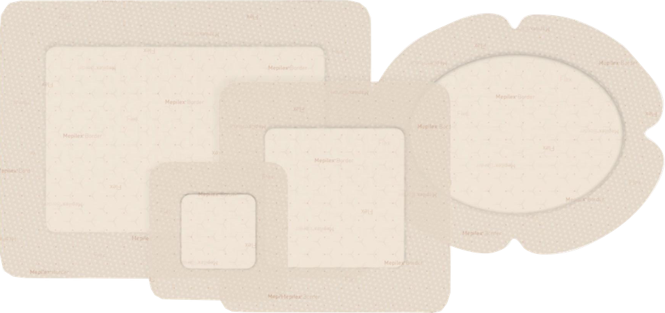 Mepilex Border Flex Verb 10x10cm 5 595350 4