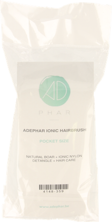 Adephar Haarborstel Ionic Pocket 2