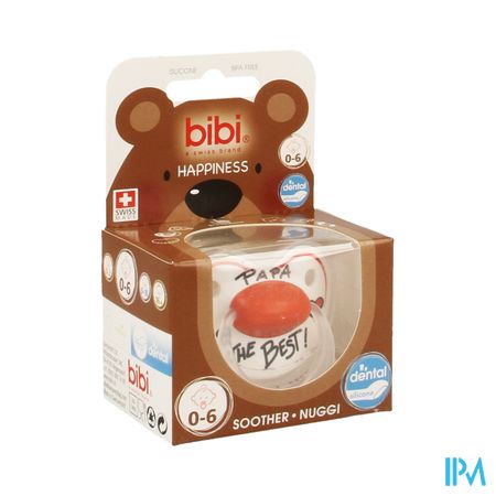 Bibi Fopspeen Hp Dental Papa Is The Best 0-6m