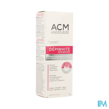 Depiwhite Advanced Creme Depigment. Tube 40ml