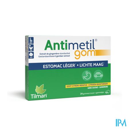 Antimetil Gom 24 gommetjes