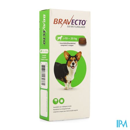 Bravecto Comp A Macher Chien 1x 500,0mg