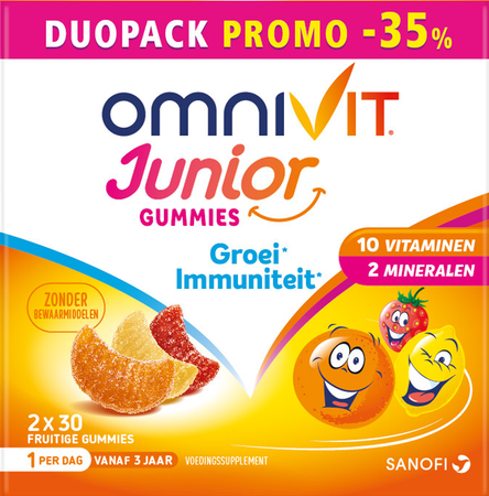 Omnivit Junior Gummies Duopack -35% 4