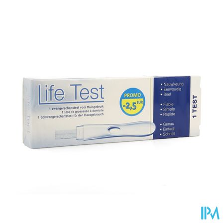 Lifetest Test Grossesse Stick 1 -2,5€ Promo