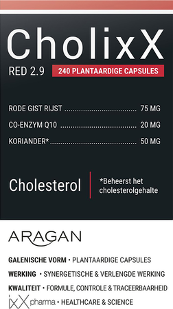 Cholixx Red 2.9 Caps 240 10