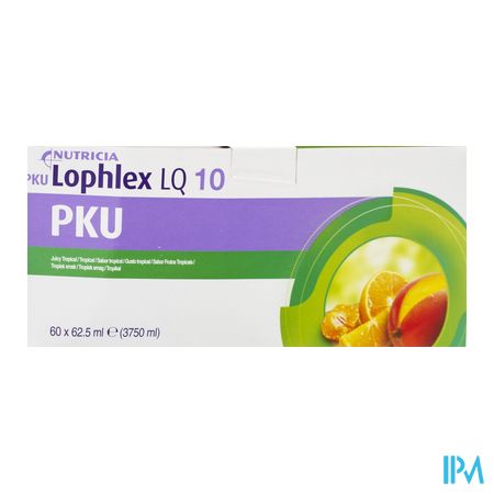 Pku Lophlex Lq 10 Juicy Tropical 60x62,5ml 1