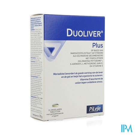 Duoliver Plus Drielagen Caps 24