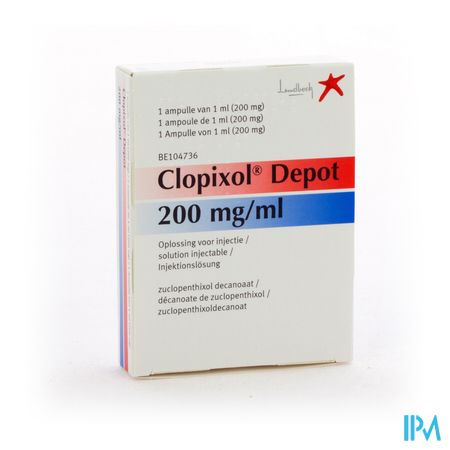 Clopixol Depot 20% Amp 1x200mg/1ml