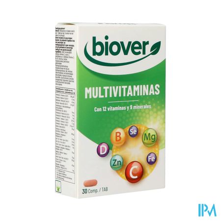 BIOVER MULTIVITAMINE 30 TABL NF