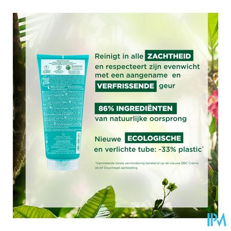 Klorane Lichaam Douchegel Water Tiare 200ml Nf 5