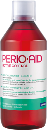 Perio.aid Active Control Mondspoelmiddel met 0,05% CHX en 0,05% CPC 500ml 5