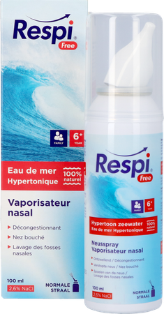 Respi Free Hypertonic Family Spray 100ml 6