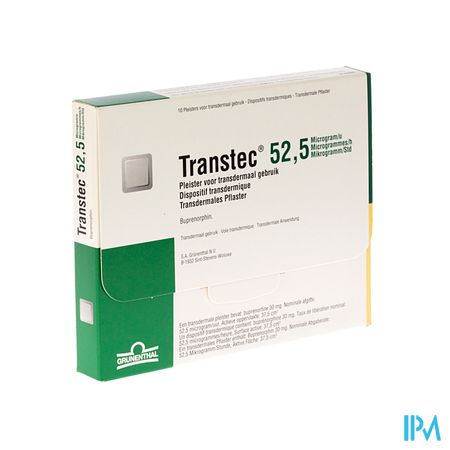 Transtec 52,5mcg/u Patch 10