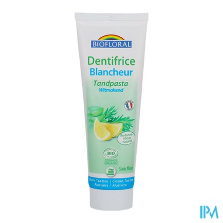 Biofloral Tandpasta Witmakend Cosmos Tube 100g 2