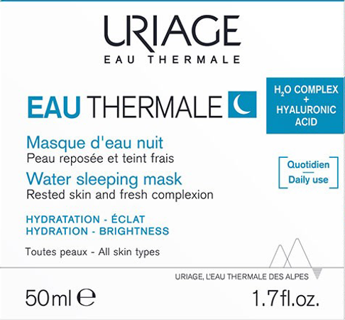 Uriage Eau Thermale Masker Water Nacht 50ml 6