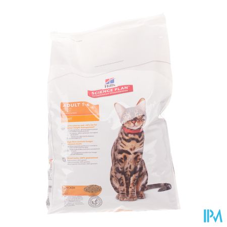 Hills Sc.plan Feline Light Adult Chick.10kg 4216m 2