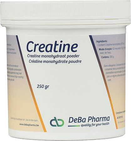 Creatine Monohydraat Pdr Oplosbaar 250g Deba 5
