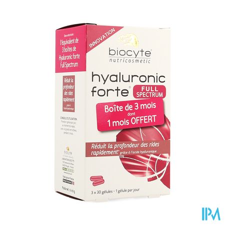 Biocyte Hyaluronic Forte Full Spectrum Caps 90