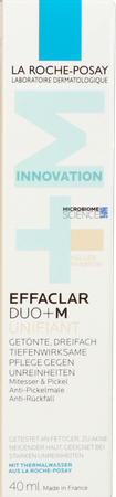 Lrp Effaclar Duo +m Creme Unifiant Light 40ml 5