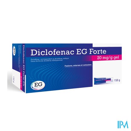 Diclofenac EG Forte 20Mg/G Gel Tube 150G